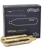 di umarex BOMBOLETTE CO2 Soft Air Gas Walther 12G per Pistola CO2 Libera Vendita Ricarica