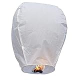 Sky Lantern Lanterna Cinese Volante Mini Mongolfiera 10 Pz Matrimonio Festa New Colore Bianche