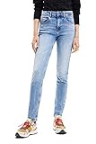 Desigual Denim_Lia 5160 Pantaloni Casual, Blu, 48 Donna