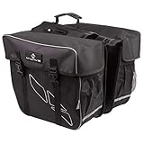 M-Wave Day Tripper Double Pannier, Borse Uomo, Nero/Grigio, 30 Litri