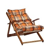 TECNOWEB Cuscino imbottito per poltrona sdraio relax (115x55x21cm) - 100% Made in Italy - Ricambio ideale per interni ed esterni (giardini, cortili, terrazzi) - Disponibili diversi colori