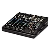 RCF F 10XR - Mixer Professionale a 10 Canali con Sezione PRO DSP FX, USB e Registrazione e riproduzione stereo via porta USB audio, Nero