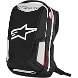 Alpinestars City Hunter Zaino, 25L, Nero/Bianco/Rosso