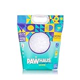 PawHaus - 3.8L Lettiera in Cristalli di Silicio per Gatti - Antistatica e Sicura - Priva di Polvere - Ultra Assorbente - Trattiene gli Odori 1.5-1.6Kg