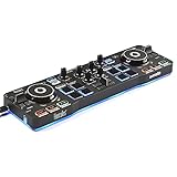 HERCULES DJControl Starlight, Portable USB DJ Controller, 2 tracks con 8 pads