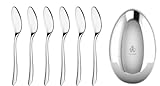 Christofle Mood Espresso Spoon Egg Set 6