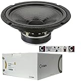 CIARE HW210 HW 210 altoparlante diffusore medio basso woofer da 20,00 cm 200 mm 8" di diametro da 75 watt rms e 150 watt max impedenza 8 ohm per casa dj party auto sospensione in gomma