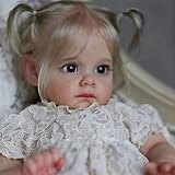 iCradle Reborn Dolls Reborn Baby Dolls 60CM Silicone Baby Dolls Che Look Real Soft Bodied Handmade Giocattoli Reborn Bambole Bambino per Ragazze Compleanno Giftdler Dolls