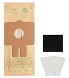 FIGEVIDA Sacchetti per Trilly (x5) con Kit Filtri, Carta compatibile per Hoover H 54 H54 09199522