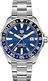 TAG Heuer orologio Aquaracer GMT 43mm Calibre 7 blu automatico acciaio WAY201T.BA0927 - Default Title