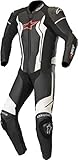 Alpinestars Tuta Moto In Pelle Gp Force Nero-Bianco (42 Vita = Eu 58, Nero)