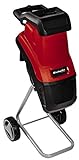 Einhell GC-KS 2540 Biotrituratore elettrico a lame (220-240 V, 50 Hz, 2500 W, diam. Max ramaglie 4 cm, incl. 2 coltelli reversibili lame speciali, pestello e sacco raccolta)