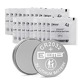 EEMB 20 PACK CR2032 Batteria 3V al litio Batteria a bottone a moneta 2032 Batteria DL2032 ECR2032 LM2032 per telecomandi orologi calcolatrici campanelli dispositivi medici schede madri di computer