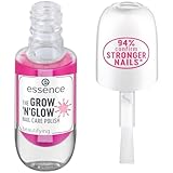 Essence The Grow n glow Smalto Trattamento Unghie, 1 pezzo