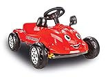 Jamara Auto Ped Race-Azionamento a Pedali con Specchi Esterni e Clacson, Colore Rosso, 460288 Does Not Apply, One Size