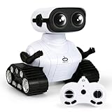 Weinsamkeit Robot Giocattolo, Robot Telecomandato per Bambini con Occhi a LED e Musica Ricaricabile RC Robotica Interessanti Robot Giochi Educativi Interattivo Regalo per Bambini di 3 4 5 6 7 8 anni