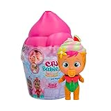 CRY BABIES MAGIC TEARS Icy World Frozen Frutti, Bambole da Collezione a Sorpresa che Profumano di Frutta, Piangono Lacrime Vere che Creano Neve, Gioco per Bambini +3 Anni