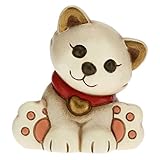 THUN - Momi Cat - Living, Oggetti Decorativi per la Casa - Idea Regalo - Linea Thunimals - Ceramica - 5x4,2x5,5 h cm