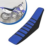 Coprisella Moto,Blu Copri Sedili Moto Morbido Copertura per Sedile Universale con impugnatura in gomma per Dirt Bike Pit Bike Enduro Motocross