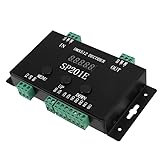 TOPXCDZ DC5V-24V DMX512 Controller Decoder SP201E SPI Segnale Indirizzabile IC RGB led Pixel 5 Canali PWM Uscita ws2811 2812 1903 Strisce