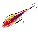 HUFFA Slider Sinker Jerkbait Fishing Lure VIB Pike 155mm 74g Crankbaits Jerkbaits Esca da Pesca leurre Pesca (Color : g, Size : 155mm 74g)