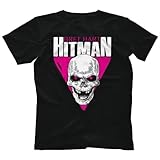 AODBEJP Bret-The-Hitman-Hart-Skull-T-Shirt