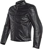 Dainese Bardo Giubbotto moto in pelle Schwarz