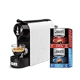 Bialetti Gioia, Macchina Caffè Espresso Incluse 32 Capsule, Funziona esclusivamente con Capsule Bialetti, Bianco