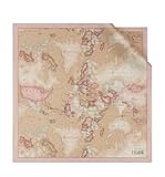 Alviero Martini FOULARD GEO LADY 70X70 rosa 0372 CIPRIA 70X70