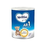 Melllin AR1, Latte Antirigurgito in Polvere per Neonati dalla Nascita al 6° mese, Confezione da 400 g