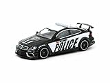 Tarmac Works T64G-009-PC Mercedes-Benz C 63 AMG Coupé Black Series Police Car Scala 1:64 Modellino Auto