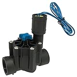 Aqua Control Q160C - Elettrovalvola di irrigazione con filettatura femmina da 1", regolatore di flusso e solenoide 24 VAC. Ideale per qualsiasi installazione di irrigazione sotterranea.