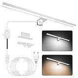 NIORSUN Lampada Specchio Bagno LED 15W 60cm Doppia Temperatura Colore 4000K 6000K, impermeabile IP44,1500Lm Luce Specchio Bagno, Lampada Bagno Possono Essere Montato Su Specchio/Mobile/Parete