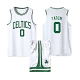 ABRTJCL Completo Basket Uomo/Ragazzo, Canotte Allenamento Basket Uomo/Ragazzo, Canottiera da Basket Uomo/Ragazzo, Maglia da Basket e Pantaloncini Uomo/Ragazzo Bianco L