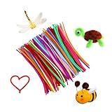 Set da 200 Scovolini Colorati per Lavoretti, Pipe Cleaner di 30cm, Scovolini per Pipa per Progetti DIY e Decorazioni, Durevole e comodo da usare