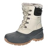 CMP Atka Wmn Wp-3Q79546, Snow Boot Donna, Gesso, 39 EU