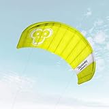 Skymonkey Airtwister 2.3 aquilone con strap "Ready 2 Fly"- 230 cm [verde-giallo]