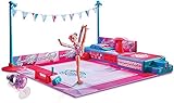 Grandi Giochi, Team Gem Arena Playset con Ginnasta Esclusiva, MGE02000