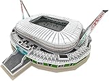 Eleven Force National Soccer Club Juventus FC Puzzle 3D Allianz Stadium, Colore Bianco Nero, 14078