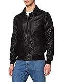 Schott Nyc Lcflightwx Giacca, Nero (Black Black), Medium Uomo