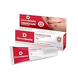 Dermovitamina Herpescare Gel 8 ml, Gel labiale protettivo contro dolore e bruciore da herpes, rigenera, protegge, riduce il dolore e favorisce la cicatrizzazione, impedisce l espansione della lesione