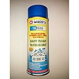 LGVSHOPPING MACOTA Blu Targhe Vernice Spray 400ml Pittura Tuning Targa Auto Colore Blu