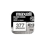 Maxell Sr626Sw - Batteria all ossido di argento