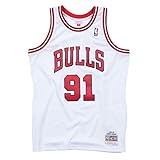 Mitchell & Ness Chicago Bulls Dennis Rodman Canotta White