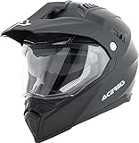 ACERBIS Flip FS-606, Casco off-Road Uomo, Nero