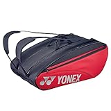 YONEX Team Racquet Bag 12 PCS Tennis Rosso - Blu