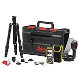 Leica DISTO X6-P2P – perfetto set di metro laser con adattatore Leica DST 360-X, treppiede TRI 120 e piastra segnale GZM 3 in una valigetta (uso esterno e interno)