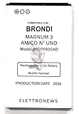 Batteria per Brondi Amico N° Uno Model BIGFP800AD Brondi Amico numero 1 Produzione 2024 compatibile