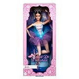 Barbie Signature - Ballet wishes, bambola da collezione snodata con capelli castani, costume da ballerina con tutù e scarpette a punta e coroncina, giocattolo per bambini, 6+ anni, JCW44