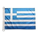 AZ FLAG Bandiera NAVALE Grecia 45x30cm - Bandiera MARITIMA Greca 30 x 45 cm Speciale nautismo